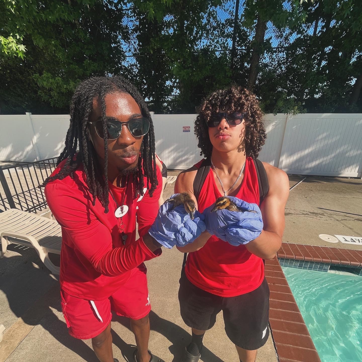 Lifeguards at the Greenbrier Family YMCA