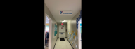 Preschool hallway at the Salem YMCA Family Center 